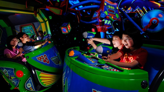 Buzz Lightyear Laser Blast Ride